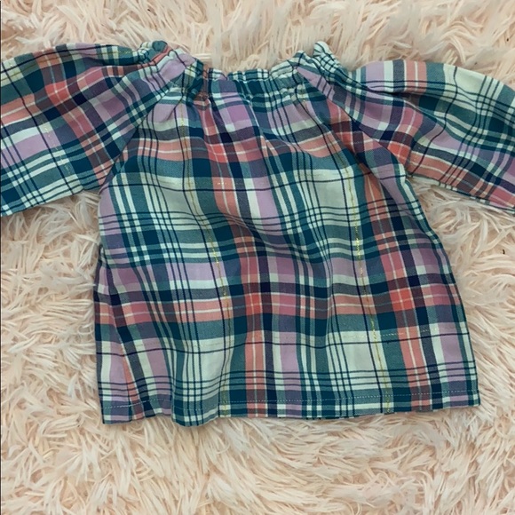 Perfect condition! Carter’s Plaid Top 6 month! - Picture 4 of 5